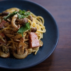 Yuzu Pepper Spaghetti｜柚子胡椒の和風きのこパスタ