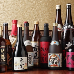 焼酎やワインも充実の品揃え！