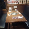 6名様用・テーブル席