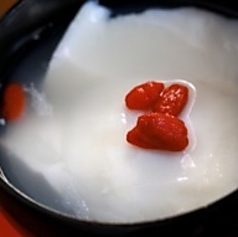 杏仁豆腐　クラシックな寒天（つるりん）