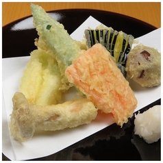 季節野菜の天ぷら