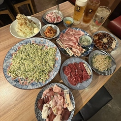 長久手ホルモン 名古屋名物味噌とんちゃん屋のコース写真