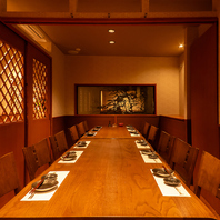 【大人数でも個室OK】周囲を気にせず楽しい宴会を♪