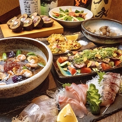 須崎魚河岸 魚貴 はなれのコース写真
