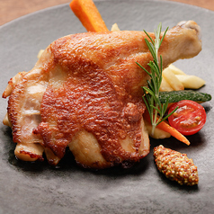 骨付きチキンのソテー