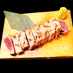 マグロのレアステーキ　Rare Steak of Tuna
