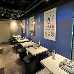 デザイン性のある内観は接待などにもおすすめ！