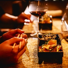 鮨四のコース写真