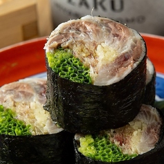 イワシの薬味巻き