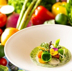 フレンチレストラン シエル アジュールのコース写真