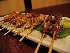 香ばし焼き！焼き鳥3種盛り