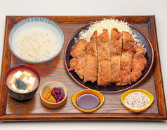 豚ロースかつ定食/Bigチキンカツ定食