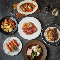 ソライロキッチン天王寺 inてんしばのコース写真