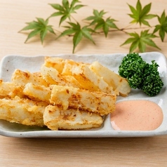イカゲソ揚げ/長芋のホクホク揚げ/さつま芋揚げ/カマンベールチーズフライ