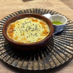 トマト味噌餃子のシェパードパイ風
