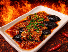 揚げ茄子 ピリ辛ねぎダレ