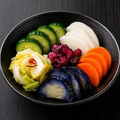 お新香盛り合わせ