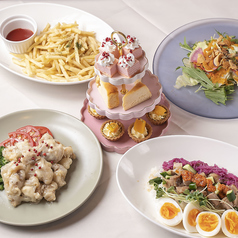 The second room cafeのコース写真