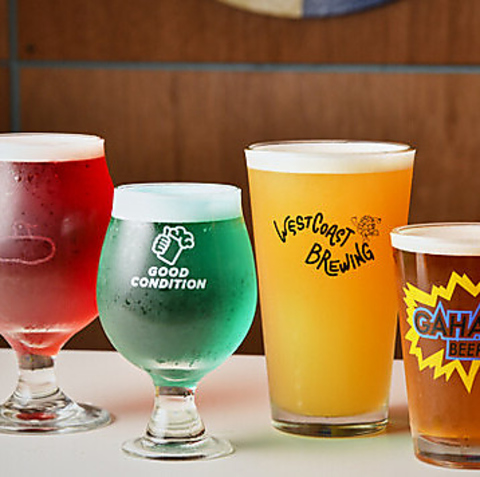 週替わりのクラフトビールと、お酒に合う餃子やおつまみが愉しめるビアバーです★