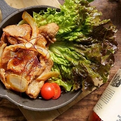 豚バラとオニオンの絶品旨辛ダレ