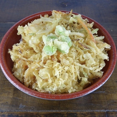 野菜かき揚げ天丼