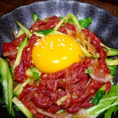 馬肉のユッケ