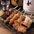 料理メニュー写真&nbsp;焼き鳥おまかせ5本セット
