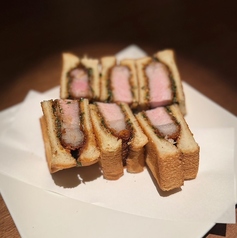 ◆名物　宮崎きなこ豚のカツサンド◆