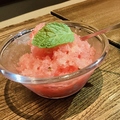 料理メニュー写真&nbsp;スイカのシャーベット