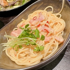 本日のまかないパスタなど、日替わりメニューも◎