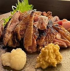 名古屋コーチン　もも肉のタタキ