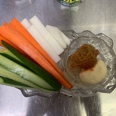 野菜スティックwith自家製味噌マヨネーズ