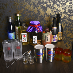 泡盛など沖縄気分を味わえる豊富なラインナップ◎