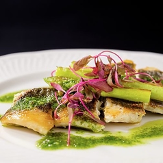 季節の魚鉄板焼き