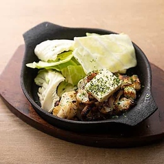 イカゲソあおさバター焼き