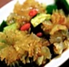 頭クラゲの酢の物