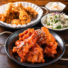 ヤンニョムチキン 一羽(骨付き/骨無し)