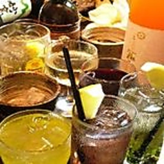 創作和食に合った種類豊富なドリンクの品揃え◎