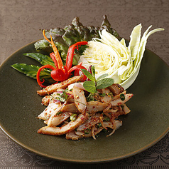 ナムトックムー　豚トロのロースト”香煎り米粉スパイシーハーブMIX”