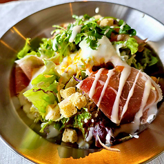 温玉生ハムシーザーサラダ