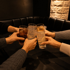飲み放題で飲み物の注文!!