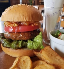 各務原キムチバーガー（サラダ・ポテト付)