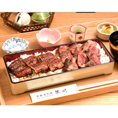 国産鰻とA5和牛サーロイン重