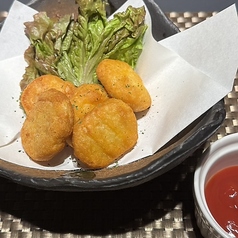 揚げたこ焼き/チキンナゲット