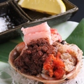 料理メニュー写真&nbsp;香箱ガニ甲羅盛り