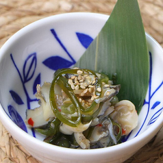 つぶ貝わさび和え