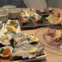 寿司と牡蠣 海らふ家 すすきの店のコース写真