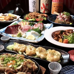 万々の魚貴のコース写真