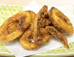 イカの唐揚げ/ポテトチーズもち