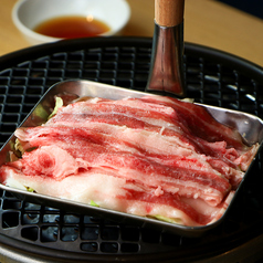 和牛焼きしゃぶ(ポン酢ダレつき)